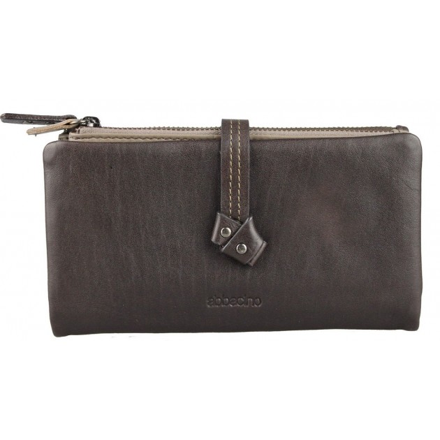 ABBACINO WALLET VEGA MARRON