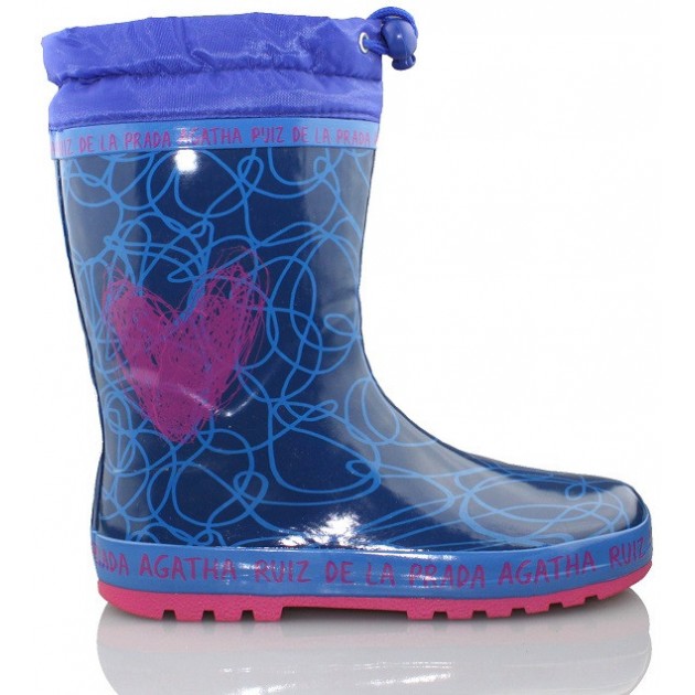 AGATHA RUIZ DE LA PRADA BOTA AGUA K AZUL
