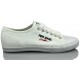 PEPE JEANS JUNIOR LOW CUT  BLANCO