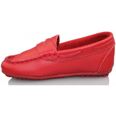 ELFOS MOCASIN BEBE  ROJO