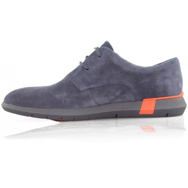 CLARKS JAVAN WALK DARK M  AZUL