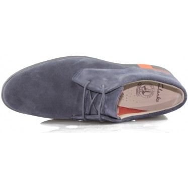 CLARKS JAVAN WALK DARK M  AZUL