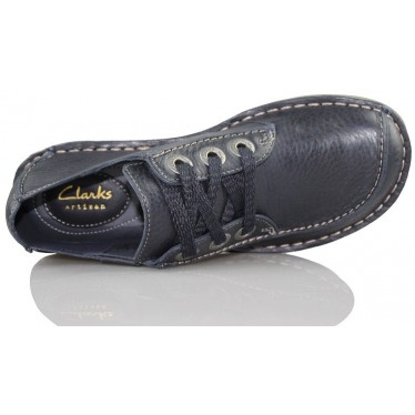 CLARKS FUNNY DREAM W LEATHER  AZUL