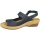 INTERBIOS SANDALIA VELCRO HEBILLA  MARINO