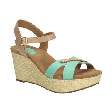 CLARKS CASLYNN REGINA SANDALIA COMODISIMA W  GREEN