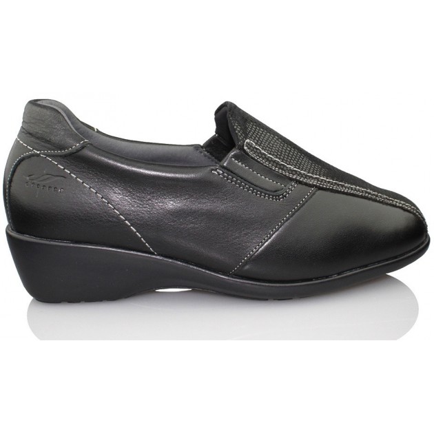 ZAPATO DTORRES TURIN ANCHO ESPECIAL NEGRO
