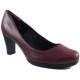 ROCKPORT PUMP ZAPATO SALON EXTRA COMODO  BURDEOS