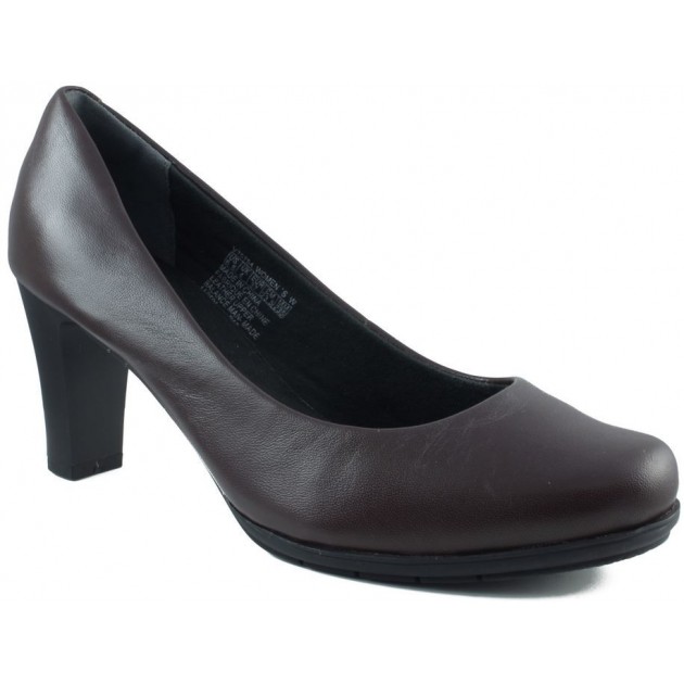 ROCKPORT PUMP ZAPATO SALON EXTRA COMODO MARRON