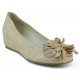 MARIAN BAILARINA FIESTA PARA MUJER CUÑA  BEIGE