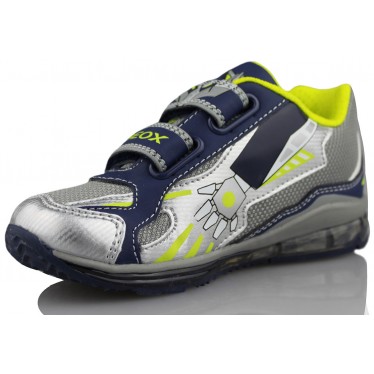 GEOX B A TEXT SYNT LUCES  GRIS