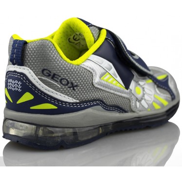 GEOX B A TEXT SYNT LUCES  GRIS