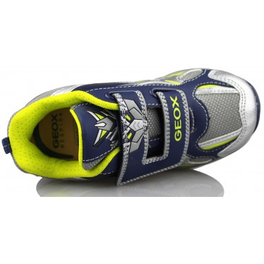 GEOX B A TEXT SYNT LUCES  GRIS