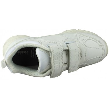 GEOX BERNIE G DEPORTIVA VELCRO  BLANCO