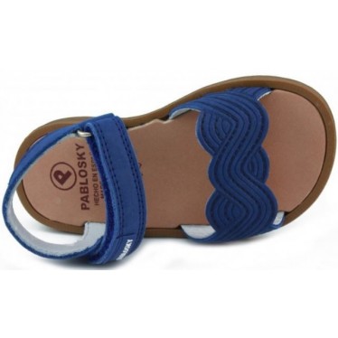 PABLOSKY OLIMPO SANDALIA NIÑA  AZUL