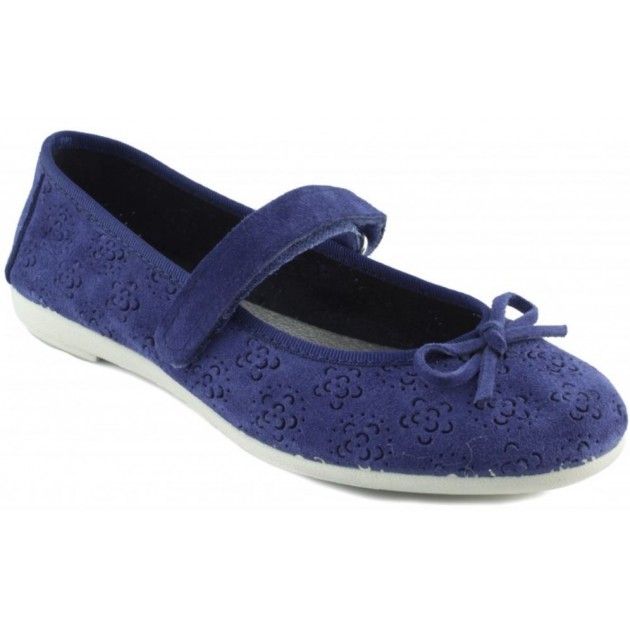 VUL LADI SERRAJE TINTA ZAPATO NIÑA AZUL