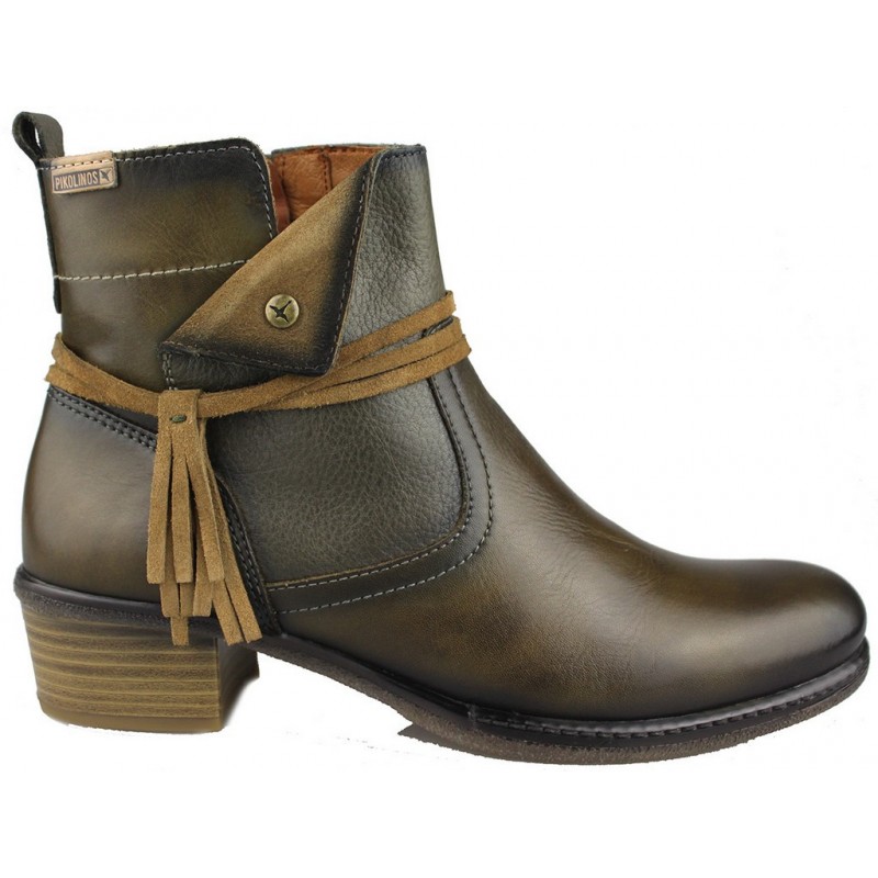 PIKOLINOS ZARAGOZA BOTIN CASUAL  KAKI