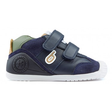 BOTINES BIOMECANICS UNISEX BEBE LANDER  AZUL_MARINO