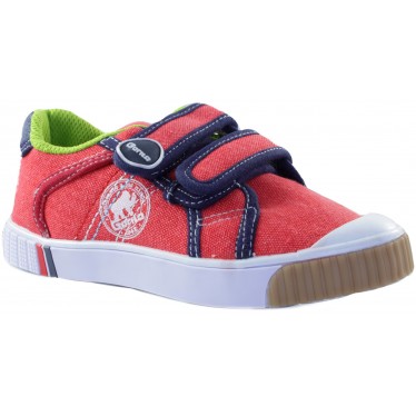 GORILA STONE MOSS ZAPATILLA NIÑO  ROJO