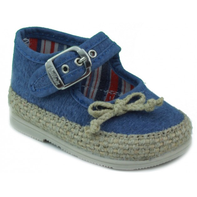 VULLADI CANVAS BEBE COMODO AZUL