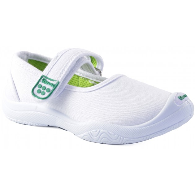 GORILA CANVAS ZAPATO LONA NIÑA BLANCO