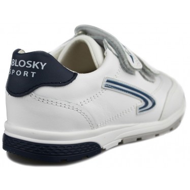 PABLOSKY TORELLO SPORT DUBBELE VELCRO  BLANCO