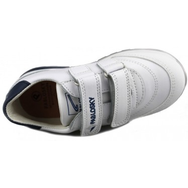 PABLOSKY TORELLO SPORT DUBBELE VELCRO  BLANCO