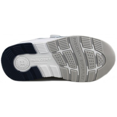 PABLOSKY TORELLO SPORT DUBBELE VELCRO  BLANCO