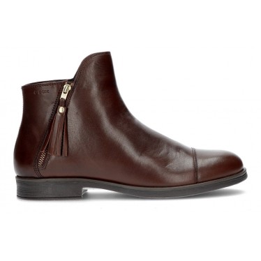 GEOX BOTIN JR AGATA FASHION STIVALETI MUJER  MARRON