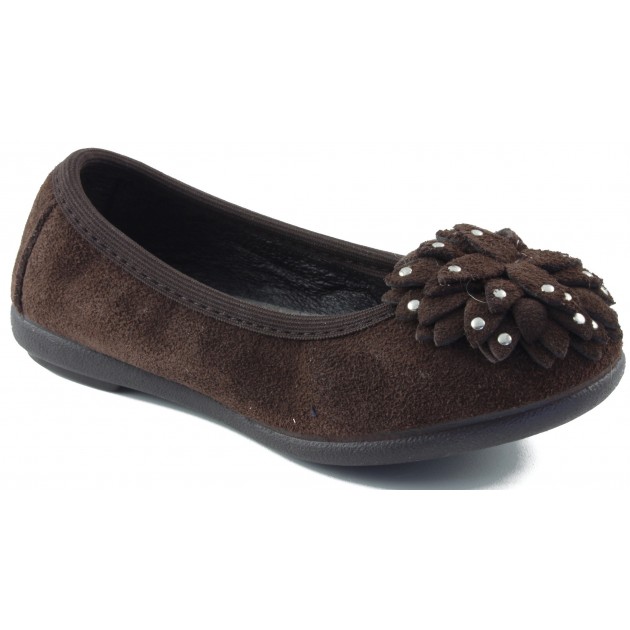 VULLADI BAILARINA CHICA COMODA CON GOMA MARRON
