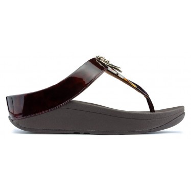 SANDALIAS FITFLOP CONGA DRAGONFLY  CHOCOLATE