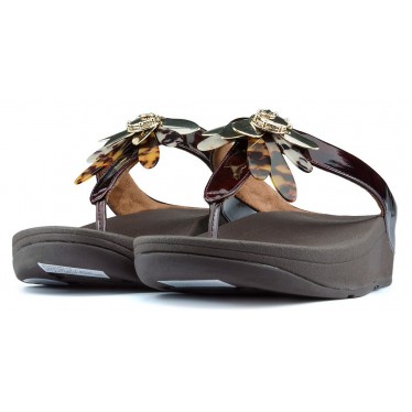 SANDALIAS FITFLOP CONGA DRAGONFLY  CHOCOLATE