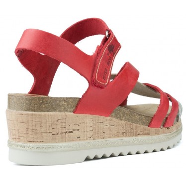 SANDALIAS INTERBIOS FLOWER  ROJO