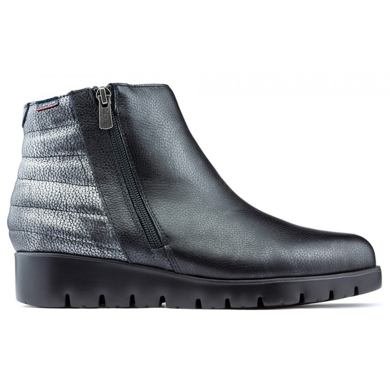 BOTINES CALLAGHAN NATURAL GOLD  NEGRO