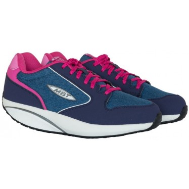 ZAPATOS MBT 1997 UNISEX DENIM  NAVY_BLUE_FUCHSIA