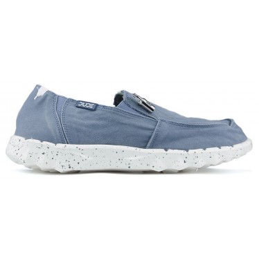 MOCASINES DUDE FARTY WASHED M  STEEL_BLUE