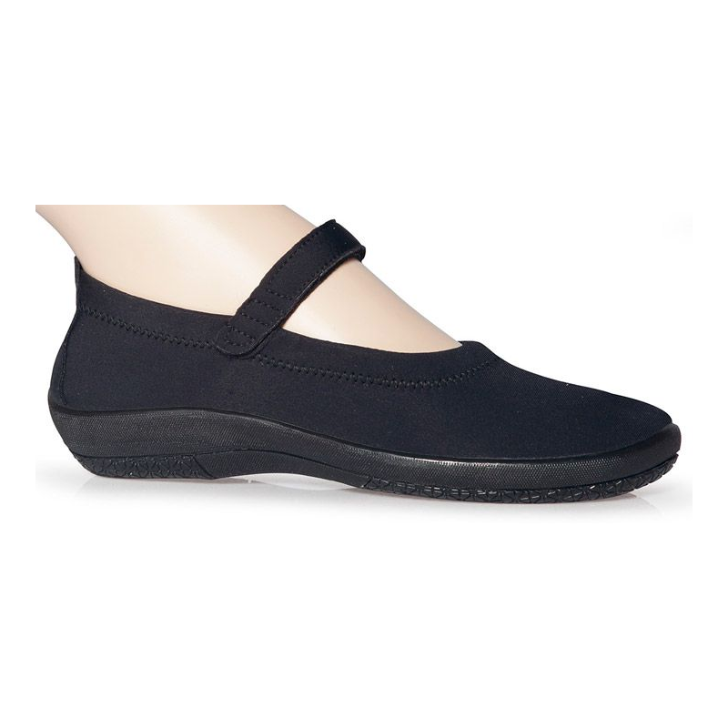 MANOLETINAS CALZAMEDI MET VELCRO W  NEGRO