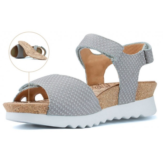 Sandalen MEPHISTO QUIRINA LIGHT TAUPE Sandalen MEPHISTO QUIRINA LIGHT TAUPE