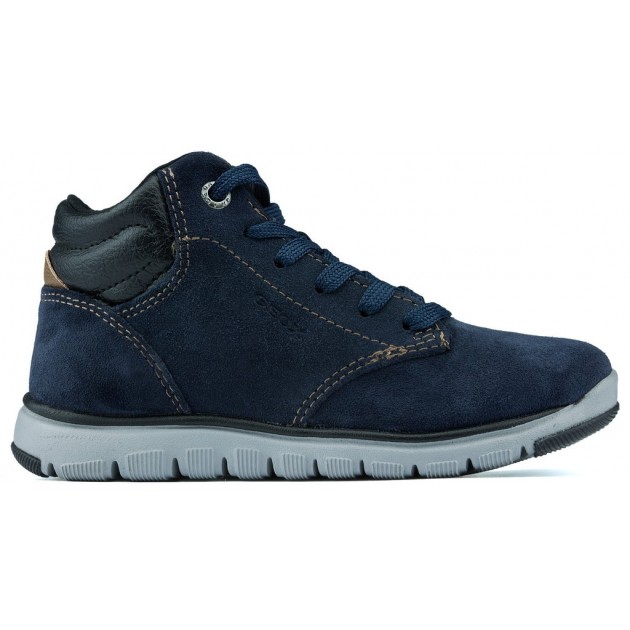 JR XUNDAY Boy GEOX enkellaarzen  NAVY_BLACK