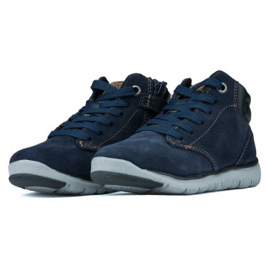 JR XUNDAY Boy GEOX enkellaarzen  NAVY_BLACK