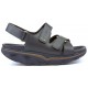 SANDALIAS MBT ROCCO M  BLACK COFFE NAPPA