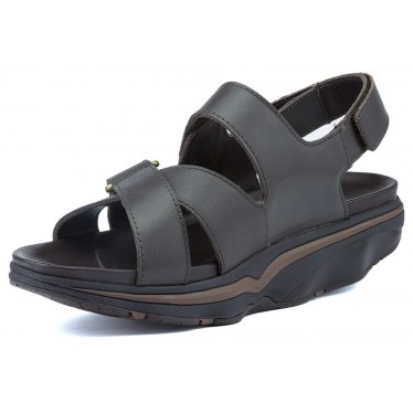 SANDALIAS MBT ROCCO M  BLACK COFFE NAPPA