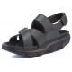 SANDALIAS MBT ROCCO M  BLACK COFFE NAPPA