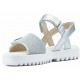 GEOX CORALIE W J826EG SANDALEN  SILVER