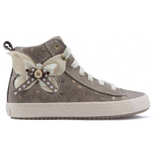 GEOX KALISPERA BUTTERFLY enkellaarzen SMOKE_GREY GEOX KALISPERA BUTTERFLY enkellaarzen SMOKE_GREY