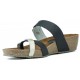 SANDALIAS INTERBIOS SNAKE  PLATINO