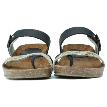 SANDALIAS INTERBIOS SNAKE  PLATINO