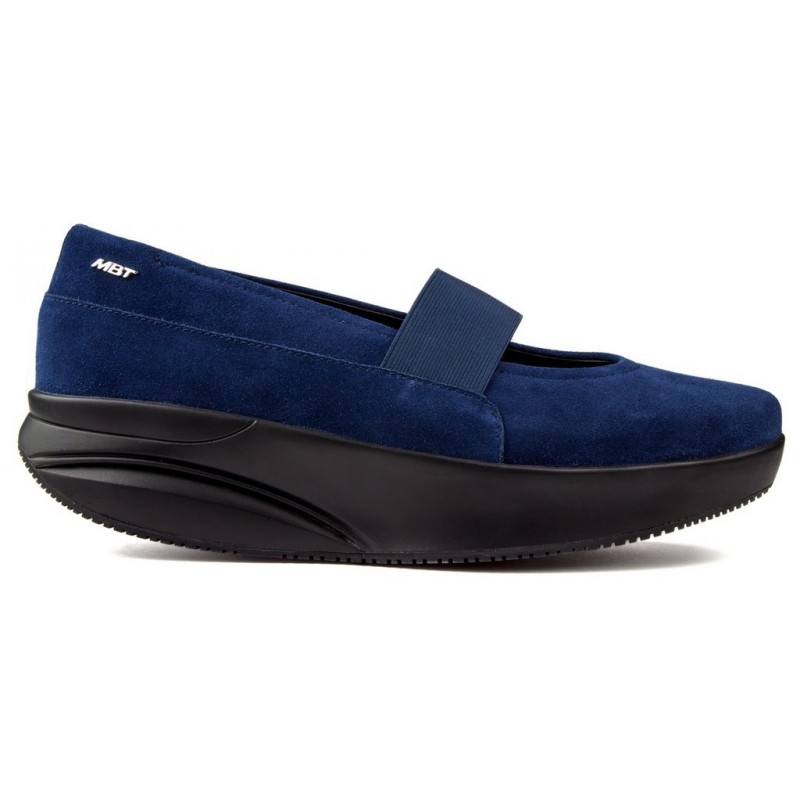 BAILARINAS MBT ALEELA 6S SLIP ON W  BLUE