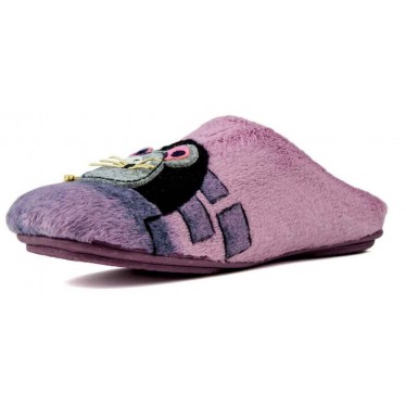 ZAPATILLAS CASA VULLADI MUJER RATONCITOS  ROSA