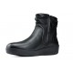 FITFLOP SKATEBOOTIE LEDERLAARZEN  BLACK