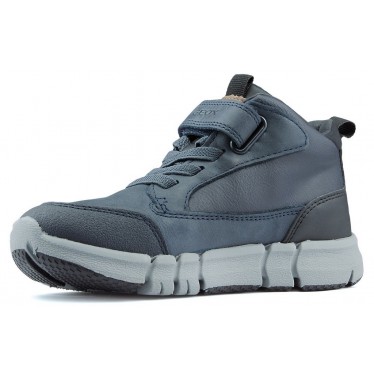 GEOX FLEXYPER LAARZEN  NAVY_BLACK